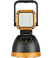 Акумуляторний ручний LED ліхтарик лампа Solar Hi Sheen HS-8033 з сонячною панеллю і ручкою 81COB, переносний світлодіодний ліхтар Power Bank від USB