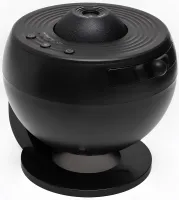 Проектор зоряного неба Galaxy Projector 360° Akenori PG-2000 світлодіодний нічник із таймером, домашній планетарій 13 космічних картриджів Чорний