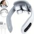 Электроимпульсный миостимулятор массажер для шеи Smart Neck Massage MD-066 с USB 1200 мАч, Многофункциональный электромассажер для мышц MD-061