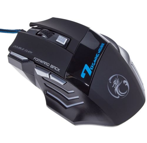 Ігровий провідний комплект 4в1 Gaming Set iMICE GK - 480 RGB клавіатура мишка килимок для мишки навушники з підсвічуванням геймерський набір для ПК