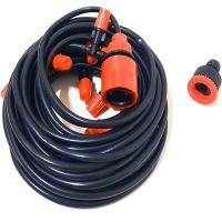 Садовий туманоутворювач 10 м Patio Mist Mistcooling Kit BD - 182 автоматична система крапельного поливу, зрошувальна система, автополив Muciakie