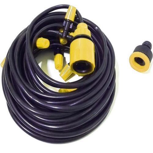 Садовий туманоутворювач 10 м Patio Mist Mistcooling Kit BD - 182 автоматична система крапельного поливу, зрошувальна система, автополив Muciakie
