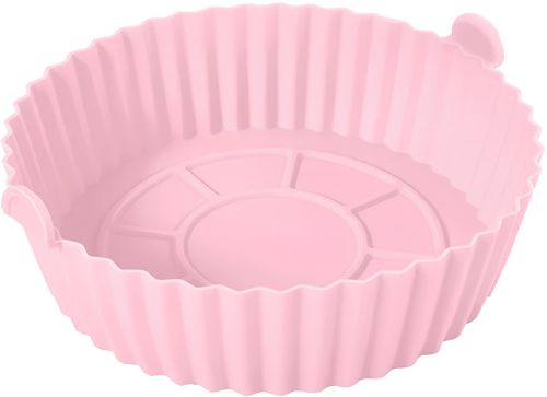 Силіконова форма для випічки Food Grade Silica 880-2 універсальна кругла формочка з ручками 16 см лоток для смаження і запікання в фритюрниці