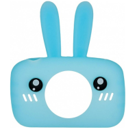 Дитячий акумуляторний фотоапарат DVR Baby Camera XL - 500R зайчик, Дитяча цифрова камера 7688 600mAh, цифровий фотоапарат для дітей Блакитний