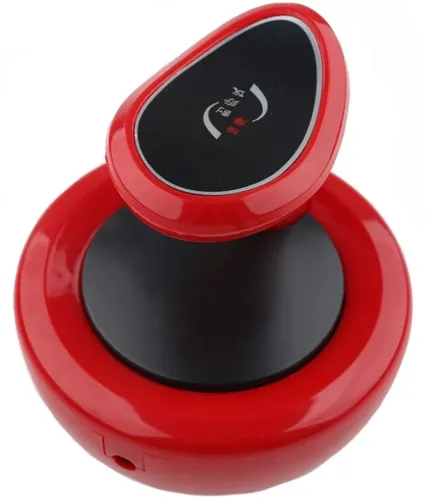 Антицелюлітний бездротовий вакуумний масажер GUA Sha Massager XN-058 з інфрачервоним підігрівом для тіла апарат вакуумного масажу сідниць Червоний