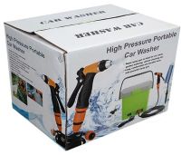 Портативная автомойка высокого давления High Pressure Portable Car Wash, Переносная автомобильная мойка от прикуривателя, Мойка для автомобиля