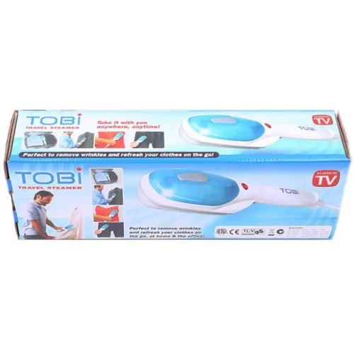 Ручной отпариватель Tobi Travel Steamer 2078 DJV 562 N 800W для одежды, Парогенератор, Паровая щетка утюг Тоби Тревел Стимер, Пароочиститель от сети