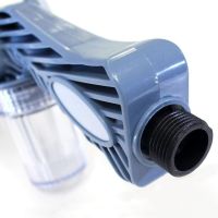 Универсальный распылитель воды Ez Jet Water Cannon, многофункциональный распрыскиватель, водомет, насадка на шланг с отсеком для моющих средств