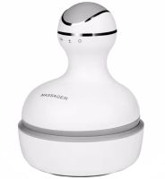 Бездротовий водонепроникний масажер Smart Scalp Massager ST-701 для голови, шиї і плечей акумуляторний масажер для кішок і собак Verte-X 3D Білий