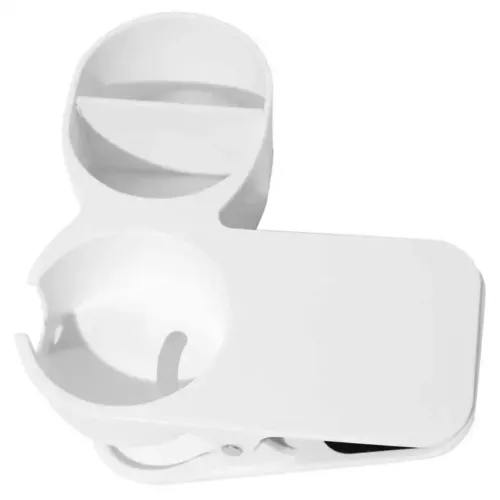 Підсклянник органайзер Clip On table Cup Holder FFX-336FQ на прищіпці для чашок, навісний тримач Затискач-підставка з прищіпкою для зберігання води
