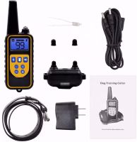 Електричний нашийник dog Training Collar DTC-800 анти гавкіт з пультом управління для контролю і дресирування собак, дресирувальний електронашийник
