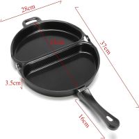 Двойная сковорода для омлета Folding Omelette Pan 28 см складная антипригарная омлетница, двухсторонний горизонтальный прибор для приготовления яиц