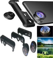 Портативный панорамный объектив на телефон 360 градусов XPRO 360LINZE 3 в 1 для iPhone, Комплект для создания панорамного видео 360