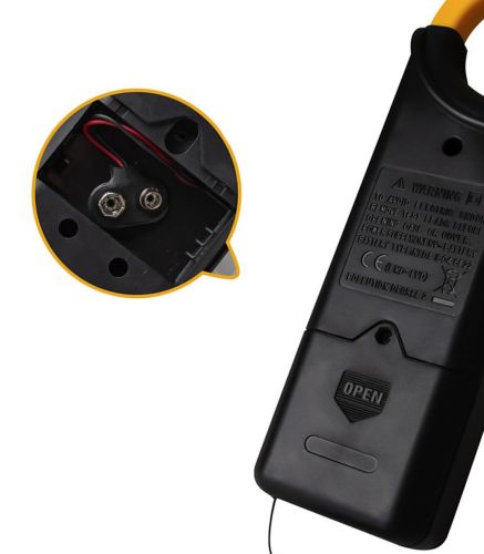 Цифрові струмові кліщі Digital DT 266, Мультиметр з струмовимірювальними кліщами, універсальний цифровий тестер з функцією мультиметра