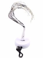 Декоративне дерево бонсай світильник Bonsai led tree light 108 LED теплий білий, Настільний нічник у вигляді дерева роса Niki 50 см від USB і батарейок