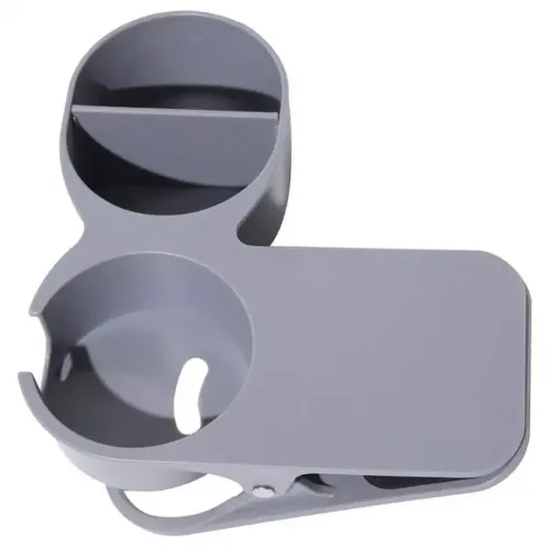 Підсклянник органайзер Clip On table Cup Holder FFX-336FQ на прищіпці для чашок, навісний тримач Затискач-підставка з прищіпкою для зберігання води