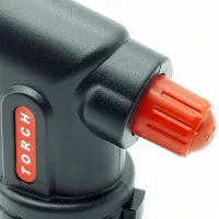 Портативний газовий пальник на балончик Multi Purpose Torch № 504 з туристичний різак з п'єзопідпалом регулюванням полум'я ручний газовий паяльник