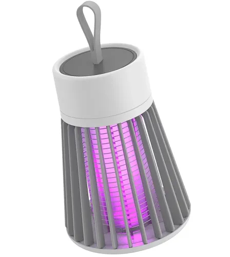 Антимоскітна акумуляторна лампа знищувач комарів і мух Mosquito killing lamp BG-002, акумуляторна Пастка від комах з підсвічуванням в похід