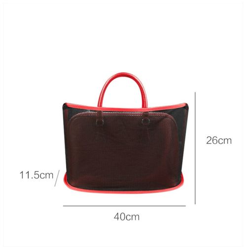 Багатофункціональна сумка для авто Pocket Handbag Holder, автомобільний органайзер в машину, обмежувач для тварин сітка кишеня 40x26 см