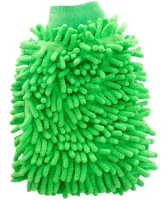 Двостороння рукавичка рукавичка Microfibre Super Mitt SB-8605 для миття машини і прибирання пилу, Униврсальная рукавиця з мікрофібри для чищення авто
