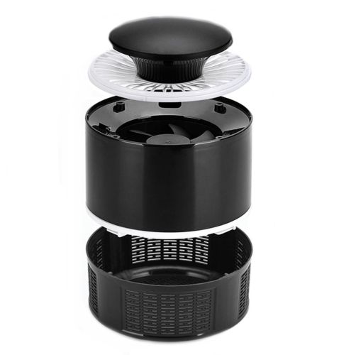 Електрична лампа приманка для комах Nova Mosquito Killer Lamp NV-818 5 Вт, USB Електрична пастка знищувач комарів і мошок
