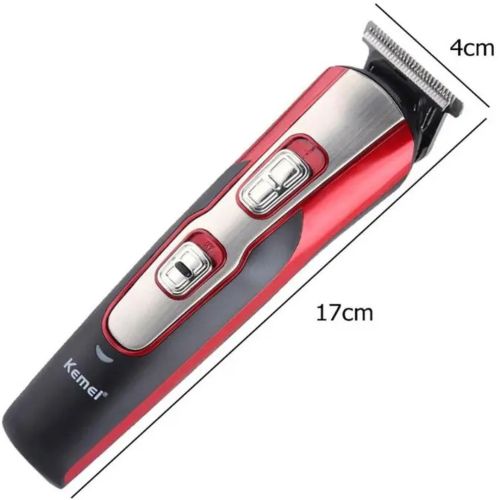 Акумуляторна машинка для стрижки волосся Gemei GM-592 10 в 1 електробритва, тример бороди, носа і вух, набір для тіла з насадками, Kemei, Geemy