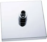 Світлодіодна квадратна насадка лійка для верхнього душу Shower head AND XL-902 з LED RGB підсвічуванням, душова насадка-лійка з датчиком температури