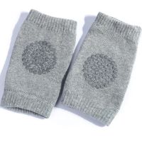 Антиковзні дитячі наколінники для повзання Children Thicken Knee Protector захисні наколінники з силіконом від синців і ударів з бавовни