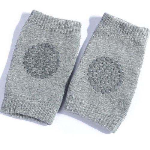 Антиковзні дитячі наколінники для повзання Children Thicken Knee Protector захисні наколінники з силіконом від синців і ударів з бавовни