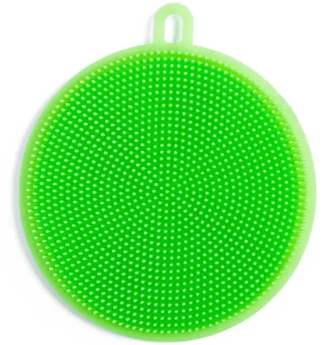 Універсальний кухонний набір силіконових губок щіток Better Sponge з 3 штук для миття посуду, Універсальні щітки губки 3в1 для прибирання будинку