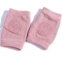 Антиковзні дитячі наколінники для повзання Children Thicken Knee Protector захисні наколінники з силіконом від синців і ударів з бавовни