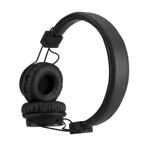 Бездротові накладні Bluetooth навушники NIA X3 з МР3 плеєром і FM Black, повнорозмірні блютуз стерео навушники з мікрофоном і радіо чорні