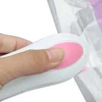 Ручний міні зварювач пакетів Type Mini Sealing 10x4 см, запаювач пакувальник для зберігання продуктів і речей в поліетиленових пакетах на батарейках