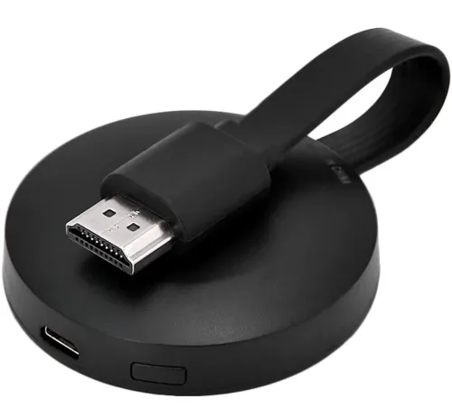 Бездротовий Wi-Fi HDMI приймач адаптер Chromecast MiraScreen G2 мультимедійний медіаплеєр з вбудованим WiFi модулем з телефону на телевізор Чорний