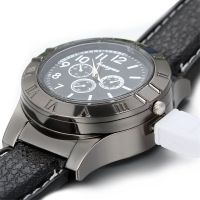 Наручний чоловічий годинник із запальничкою Huayue Watch Lighter Quartz XL-161 кварцові з USB зарядкою і спіральною електрозапальничкою, прикурювачем