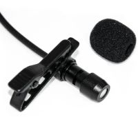 Петличний мікрофон Media Microphone DM USB Type-C MK-3 з роз'ємом для телефону, міні мікрофон 15 см, дротова петличка