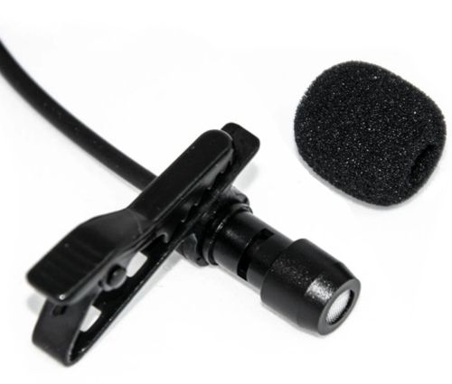 Петличний мікрофон Media Microphone DM USB Type-C MK-3 з роз'ємом для телефону, міні мікрофон 15 см, дротова петличка