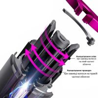 Бездротова плойка для укладання волосся Ramindong BeautyStar Maxtop Hair Curler WM-002 акумуляторний автоматичний стайлер, бігуді для локонів USB