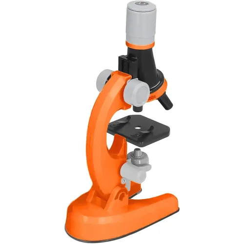 Дитячий мікроскоп Scientific Microscope OEM 1013A - 1 з зумом 1200х для наукових досліджень Лабораторія HA - 148 зі збільшенням і набором для дослідження
