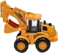 Детская игрушка экскаватор с подвижным ковшом Engineering Veicle Truck SY686B-613 игрушечный бульдозер машинка 17х7.5х8.5 см для детей Желтый