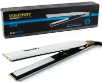 Утюжок випрямляч для волосся Geemy GM-490, Професійна керамічна плойка Вирівнювач Gemei для укладання з дисплеєм і регулюванням температури