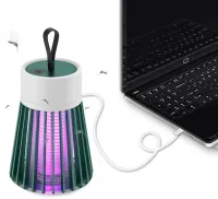 Антимоскітна акумуляторна лампа знищувач комарів і мух Mosquito killing lamp BG-002, акумуляторна Пастка від комах з підсвічуванням в похід