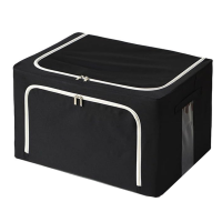 Складаний органайзер чохол Non-Woven Box AND242 для зберігання одягу та постільної білизни 50x40x31 см Великий кофр коробка бокс для речей з ручками