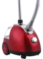 Вертикальный отпариватель Bitek BT-3037 1700W для глажки и отпаривания одежды со стойкой, Паровой утюг парогенератор с регулируемой вешалкой