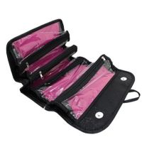 Органайзер для зберігання косметики Roll-n-Go Black непромокальний, Дорожня жіноча косметичка сумка рол енд Гоу Чорна