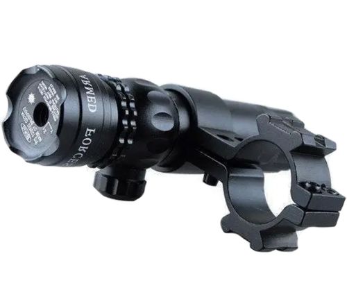 Підствольна лазерна указка Huohje Police LASER G20 Green Зелений промінь з виносною кнопкою, потужний лазерний целеуказатель до 100м під планку