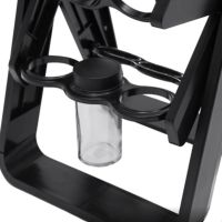 Обертовий органайзер карусель Rotating Spice Rack YZDJQX 18 ємностей для зберігання спецій і приправ на підставці, набір баночок Млин з обертанням