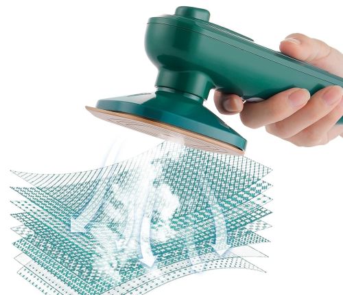 Паровий відпарювач Mini Dry Iron with Spray FZ-688 80 мл 2 в 1 для сухого і вологого прасування, ручний вертикальний парогенератор, дорожня праска