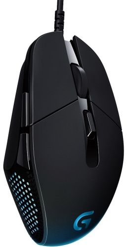 Ігрова комп'ютерна миша Logitech G302 Deadalus Prime дротова USB геймерська мишка з підсвічуванням для ПК комп'ютера і ноутбука G-302 Чорна