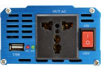 Перетворювач з чистою синусоїдою UKC AC / DC 12V-220V 400W автомобільний інвертор напруги струму 12В 220В 400 Вт акумулятор від прикурювача